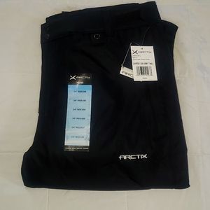 New Arctix Mens Black Essential Snow/Ski Pants - Size Large (36-38 W & 34 L) NWT